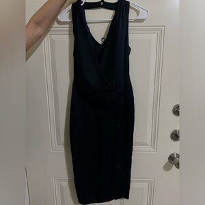 Navy blue dress